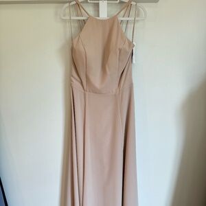 Amsale - GB160F - Fawn Bridesmaid Dress - 10